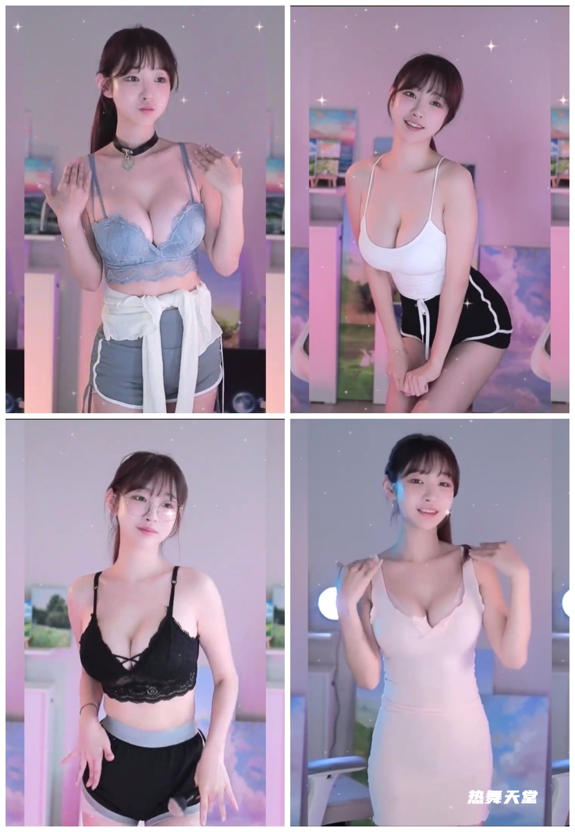 Twitch韩国BJ둘기얏(1004ysus)抖胸舞蹈合集-63V/7.9G
