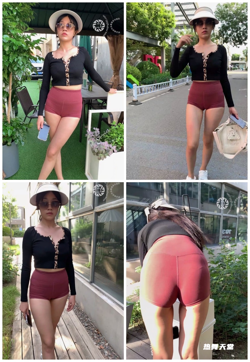 (视频)穿红色紧身热裤的少妇骆驼趾若隐若现-2.5G/MP4