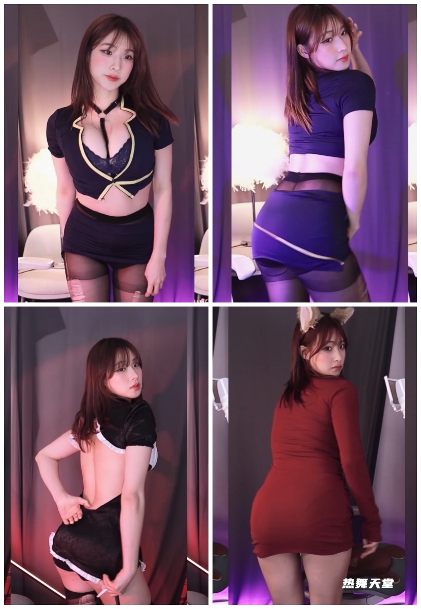 韩国Twitch直播auddk_77精选热舞合集-13V/2.3G